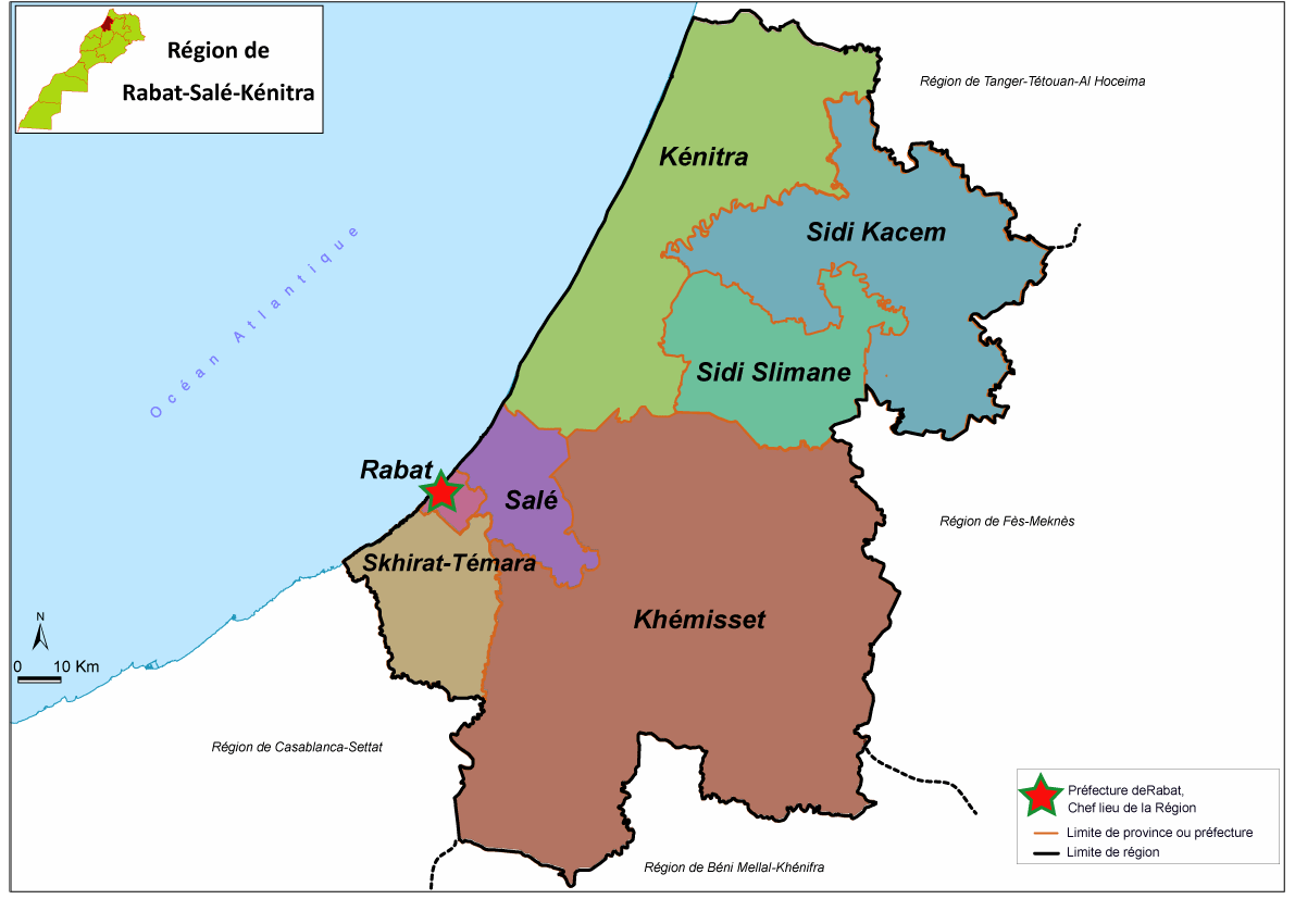 Zone d'intervention Ouarzazate